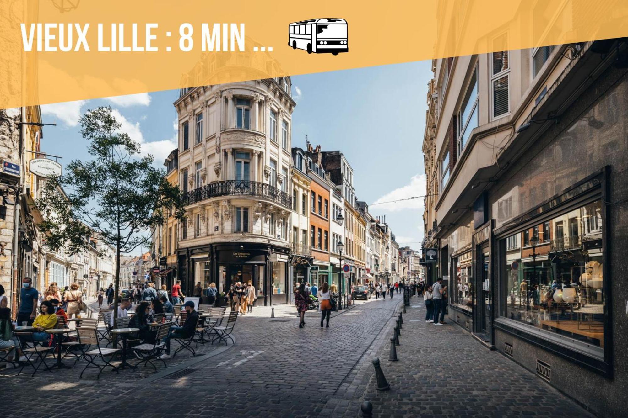 Apartmán Le Design *Vieux Lille*Parking Gratuit*Fibre La Madeleine  Exteriér fotografie